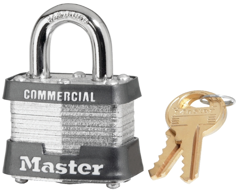 PADLOCK STEEL 3/4IN VRTCL KA  