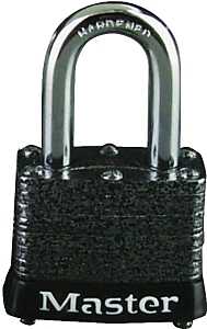 PADLOCK STL KA VRTCLR 1-1/8IN 
