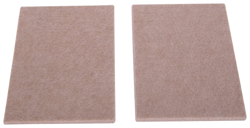 PADS SQUARE FELT 4.5X6IN BEIGE