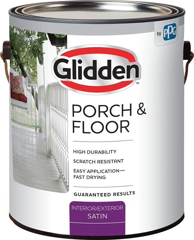 PAINT I/E PORCH FLR SAT WHT GA