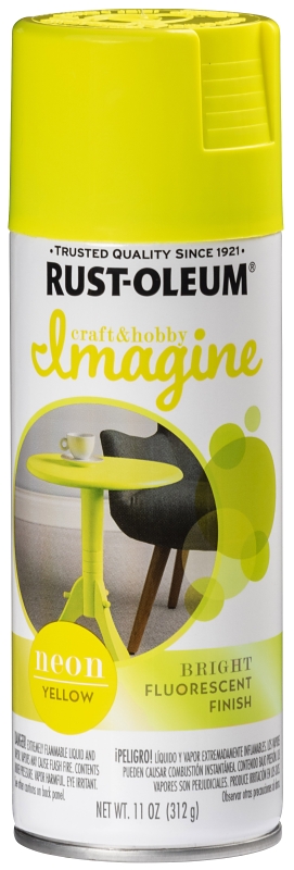 PAINT SPRAY NEON YELLOW 11OZ  