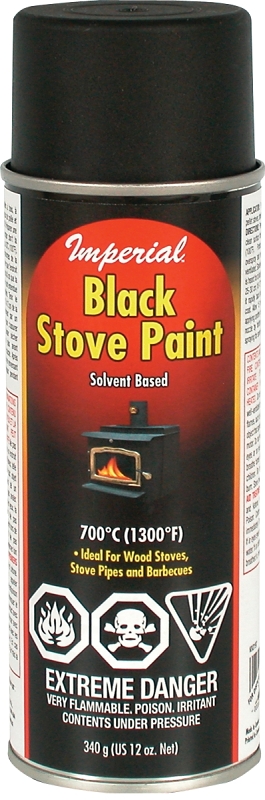 PAINT STOVE AEROSOL 12OZ BLACK