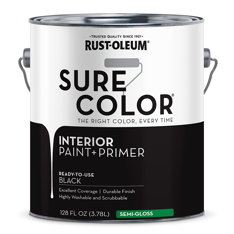PAINT WALL SEMI GLOSS BLACK GA
