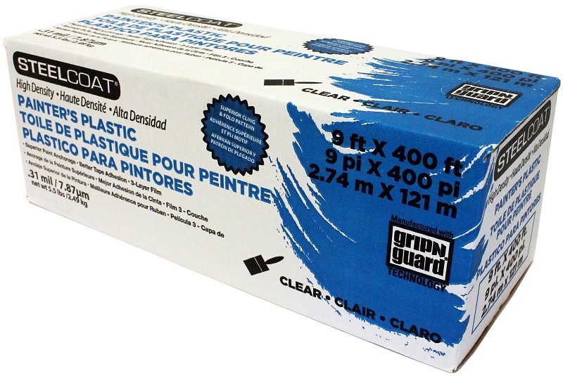 [6211296] PAINTERS PLSTC 9X400FT .0035M 