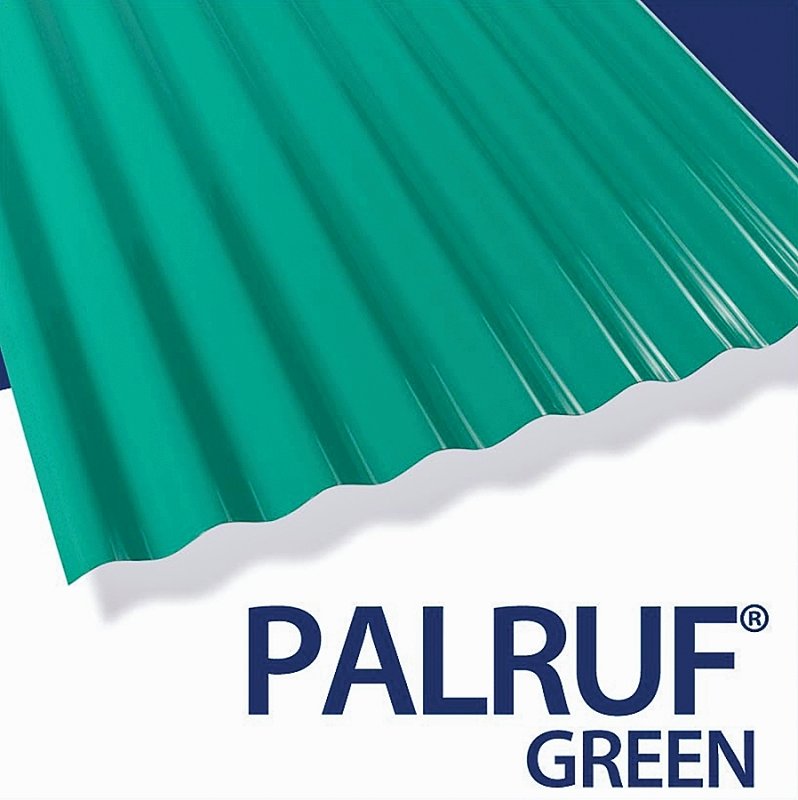 [2491009] PANEL ROOF PVC 26INX8FT GREEN 