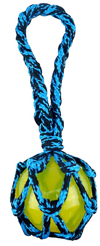 PARACORD ROPE TUG W/TPE BL BLU