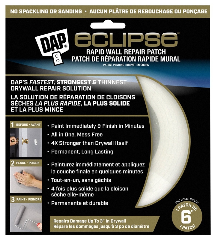 PATCH WALL ECLIPSE CLEAR 6IN  