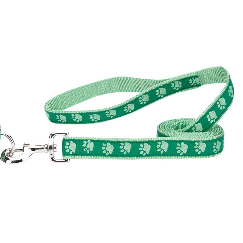 PAWPRINT LEAD TT GREEN 6FTX1IN