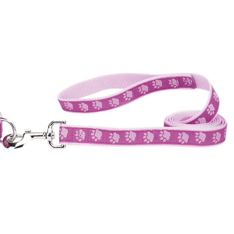 PAWPRINT LEAD TT PINK 6FTX1IN 