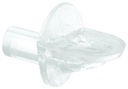 PEG SHELF SUPPORT MINI CLEAR  