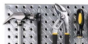 PEGBOARD STEEL 16X48IN        