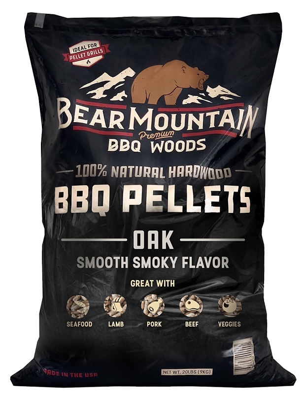 PELLET WOOD BBQ OAK 20LB      