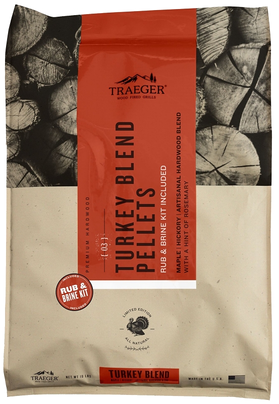 PELLETS TURKEY/BRINE KIT 18LB 