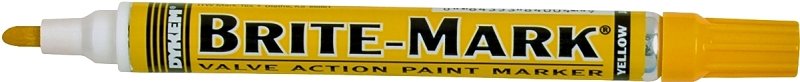 PEN MARKING YEL MED BRITEMARK 