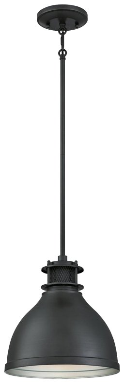PENDANT 1 LIGHT BRSH GUN METAL