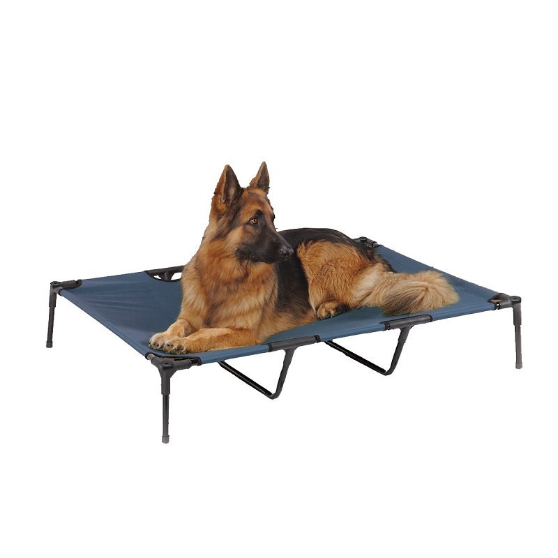 PET COT ELEVATED BLUE X-LARGE 