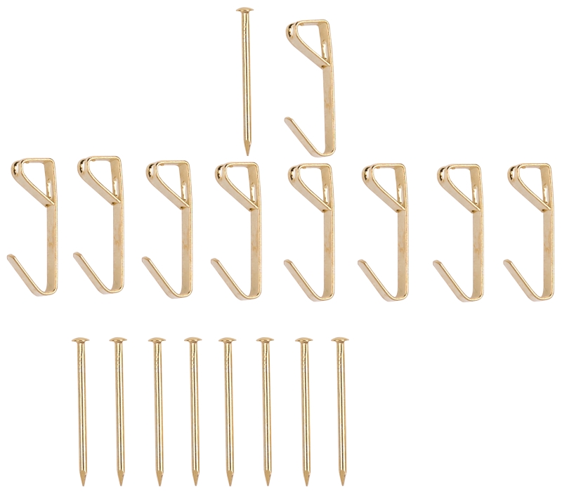 PICTURE HANGER 20LB POL BRASS 