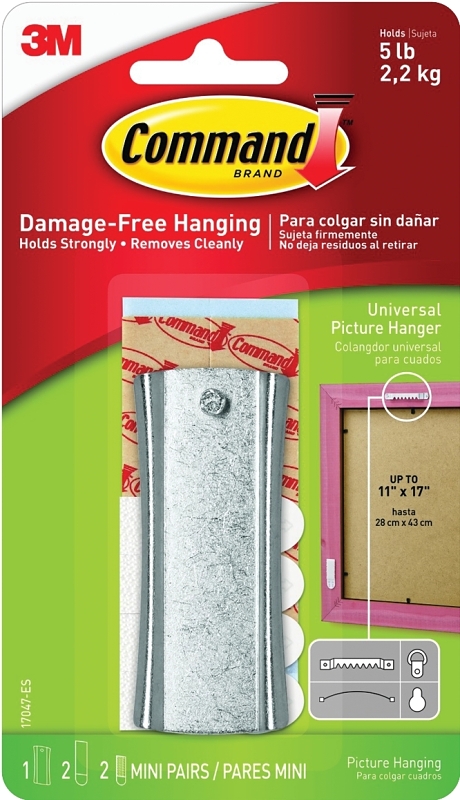 PICTURE HANGER W/STABLE STRIPS