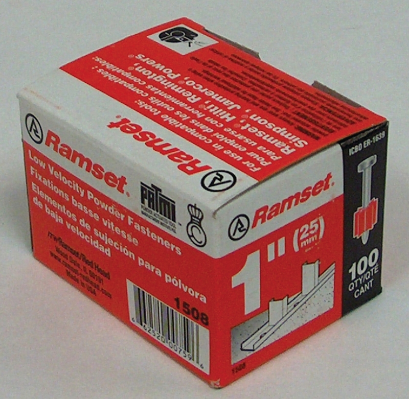 PIN DRIVE F/PAT 100PK 1IN     