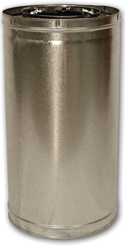 PIPE CHIMNEY INSULATED 24IN SS