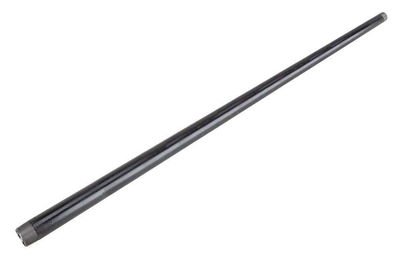 PIPE NIPPLE BLACK 1-1/4X72    
