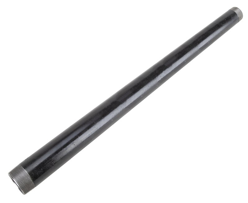 PIPE NIPPLE BLACK 2X36        