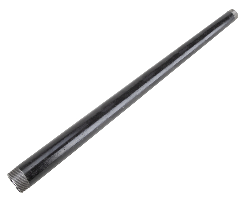 PIPE NIPPLE BLACK 2X48        