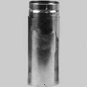 PIPE PELLET VENT 3X12IN GALV  