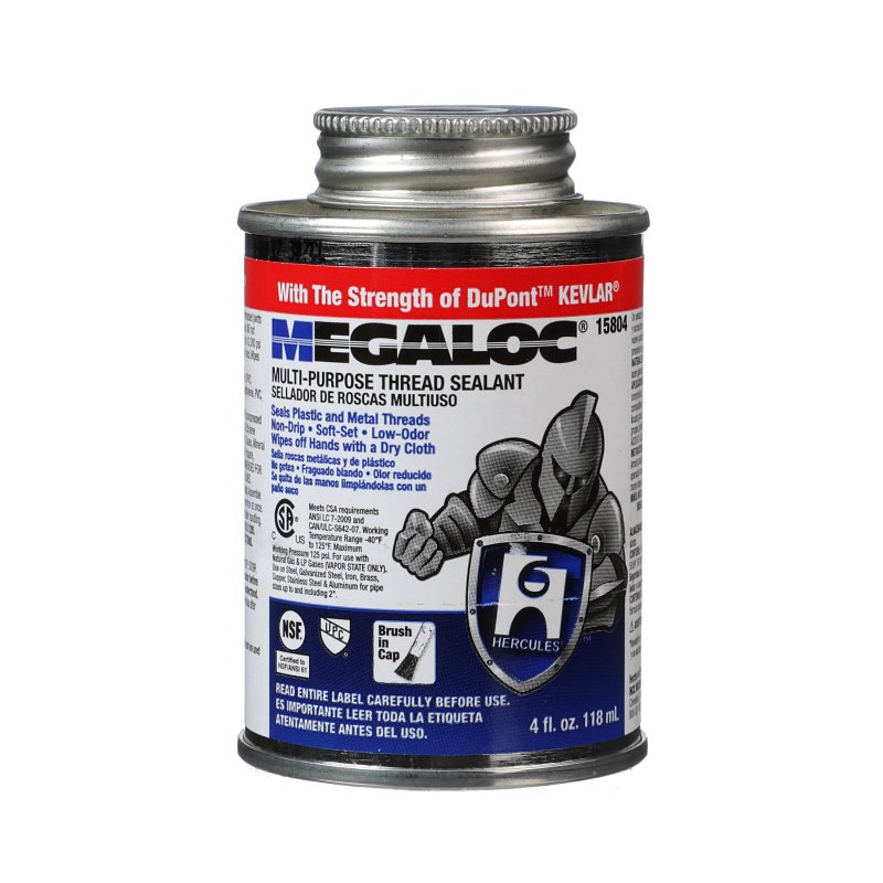 PIPE THREAD SEAL MEGALOC 4OZ  