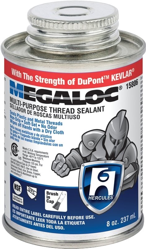PIPE THREAD SEAL MEGALOC 8OZ  