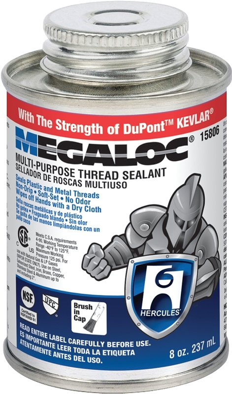PIPE THREAD SEAL MEGALOC 8OZ  