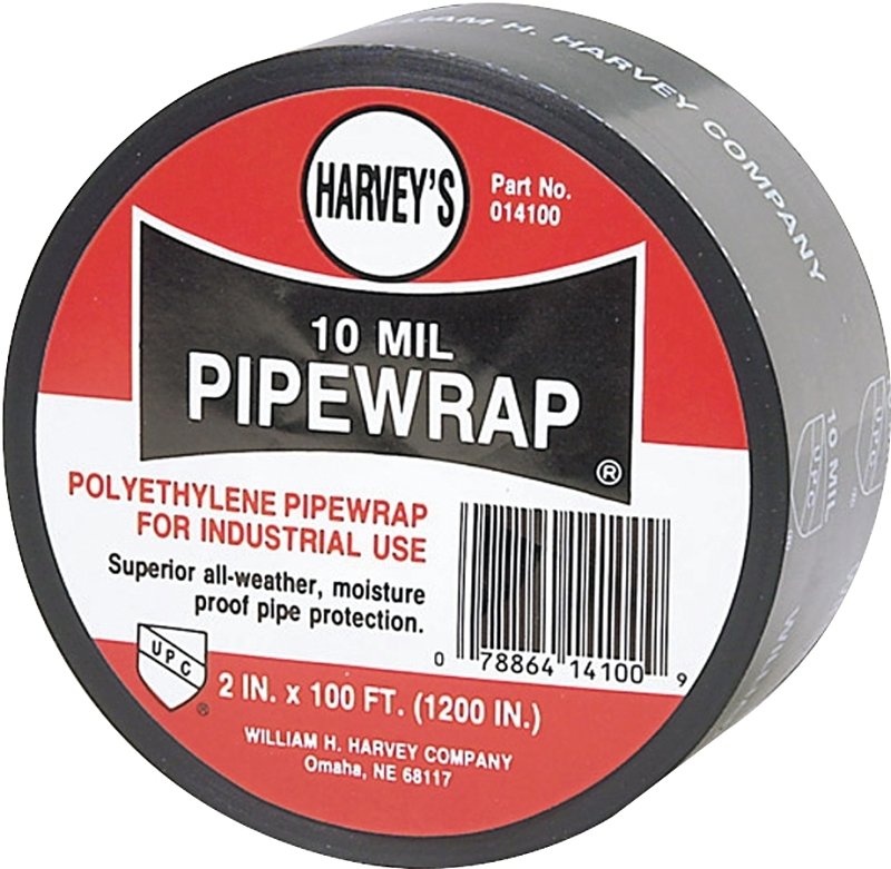 PIPE WRAP-10 MIL. 2"X100'     