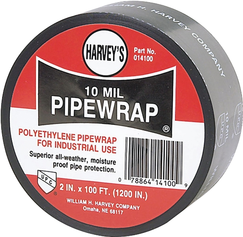 PIPE WRAP-10 MIL. 2"X100'     