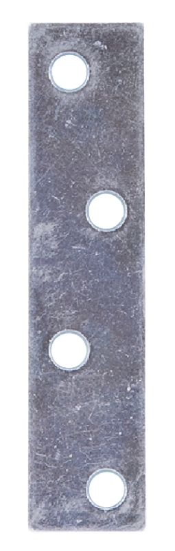 PLATE MENDING STL 3X3/4IN ZN  