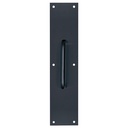 PLATE PULL MATTE BLK 3.5X15IN 