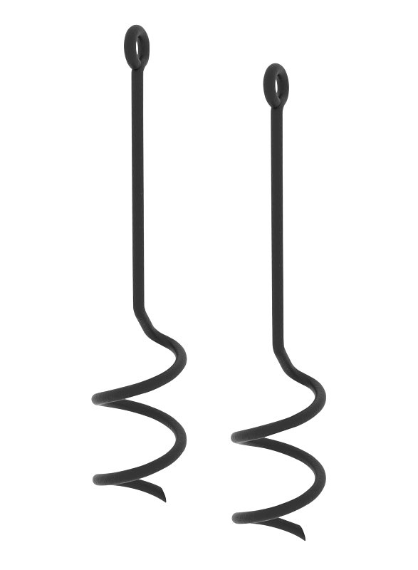 [2021160] PLAYSET ANCHOR KIT METAL BLACK