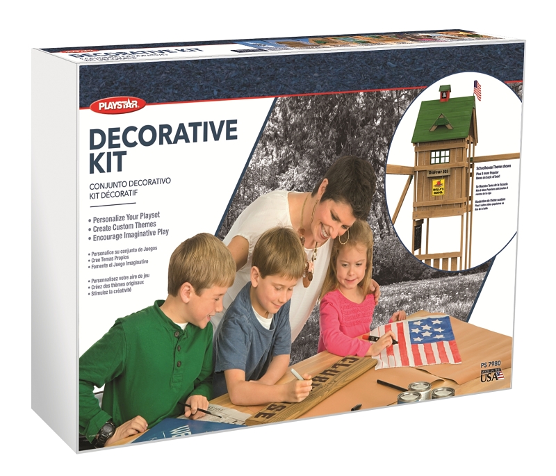 PLAYSET DECORATIVE FEATURE KIT