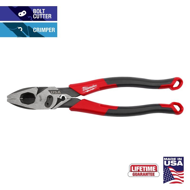 PLIER LINEMAN GRIP COMFORT 9IN