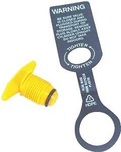 PLUG VALVE PROP W/LNYD HDPE   