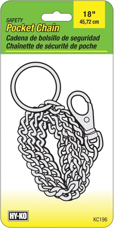 POCKET CHAIN SAFETY 18INCH    