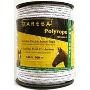 POLYROPE 6STRAND WHITE 656FT  