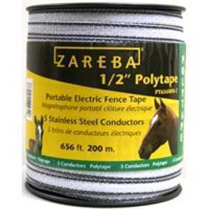 POLYTAPE WHITE 656FT 1/2IN    