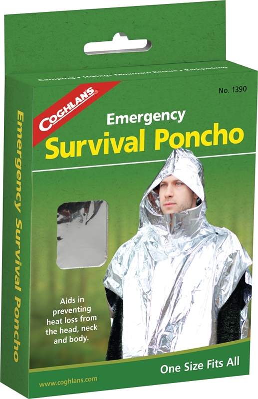[3432473] PONCHO EMERGENC SURVIVL ONE SZ