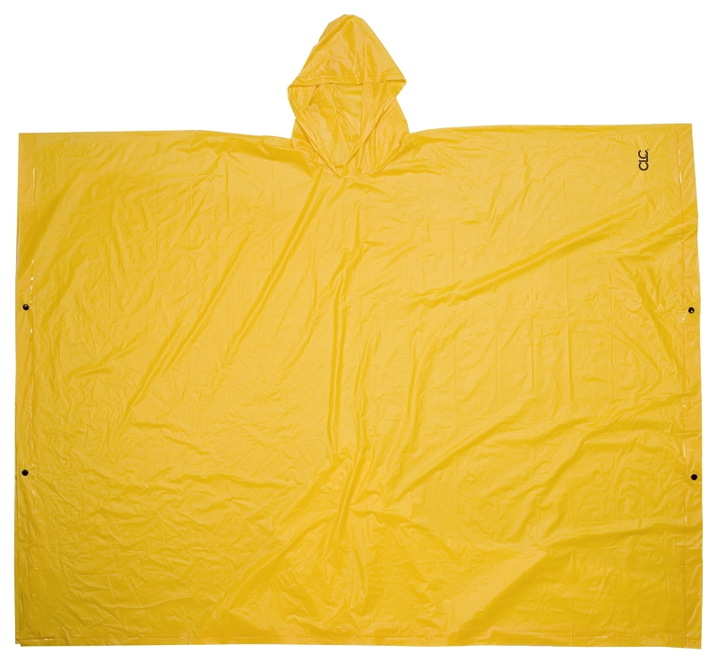PONCHO LARGE PVC YELLOW       