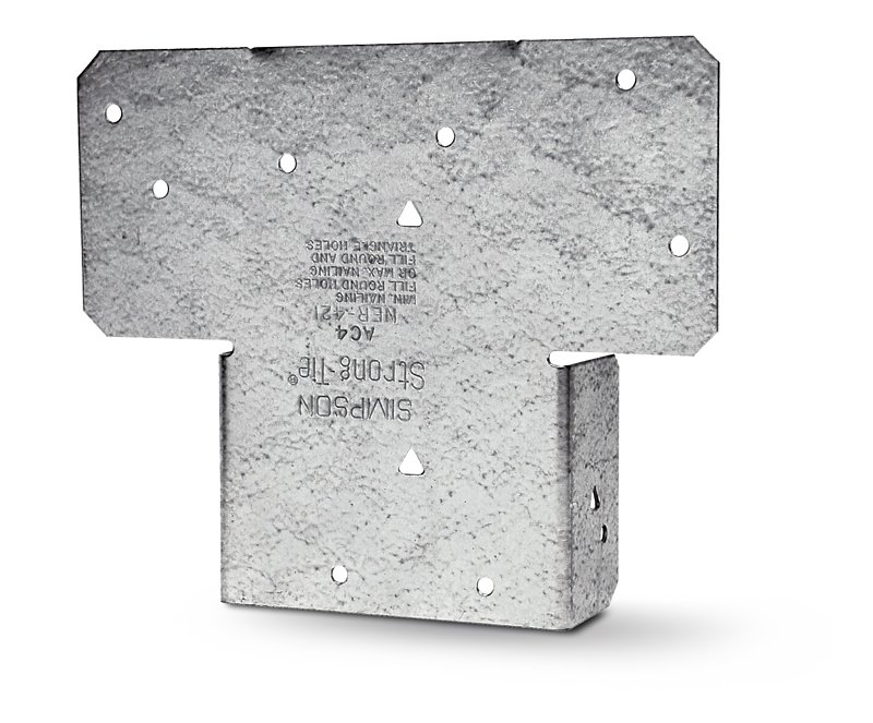 POST CAP ADJ ZMAX 4 X 4IN     