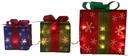 PRELIT SNOWFLAKE GFTBX 3/6/9IN