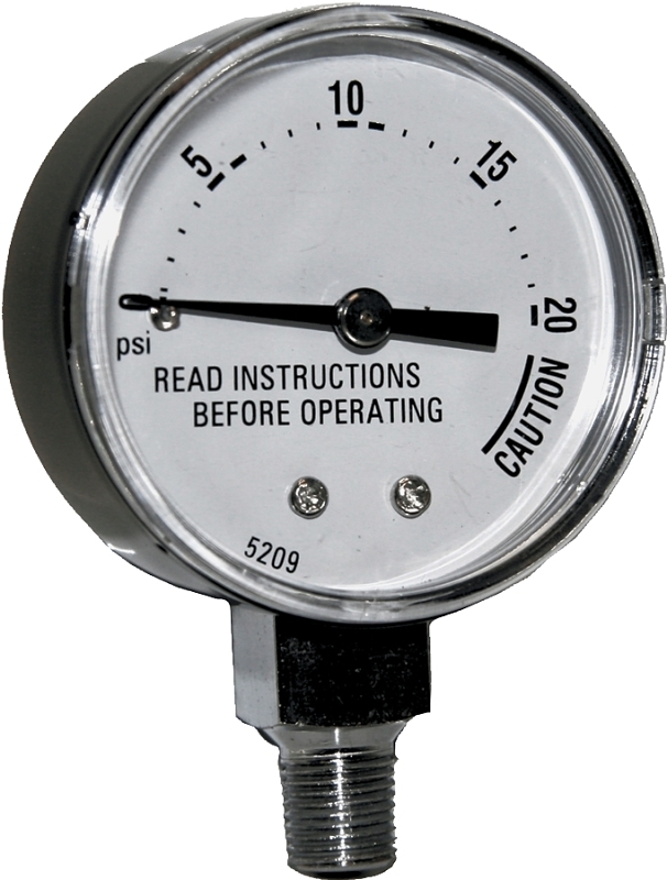 PRESSURE CANNER STEAM GAUGE   