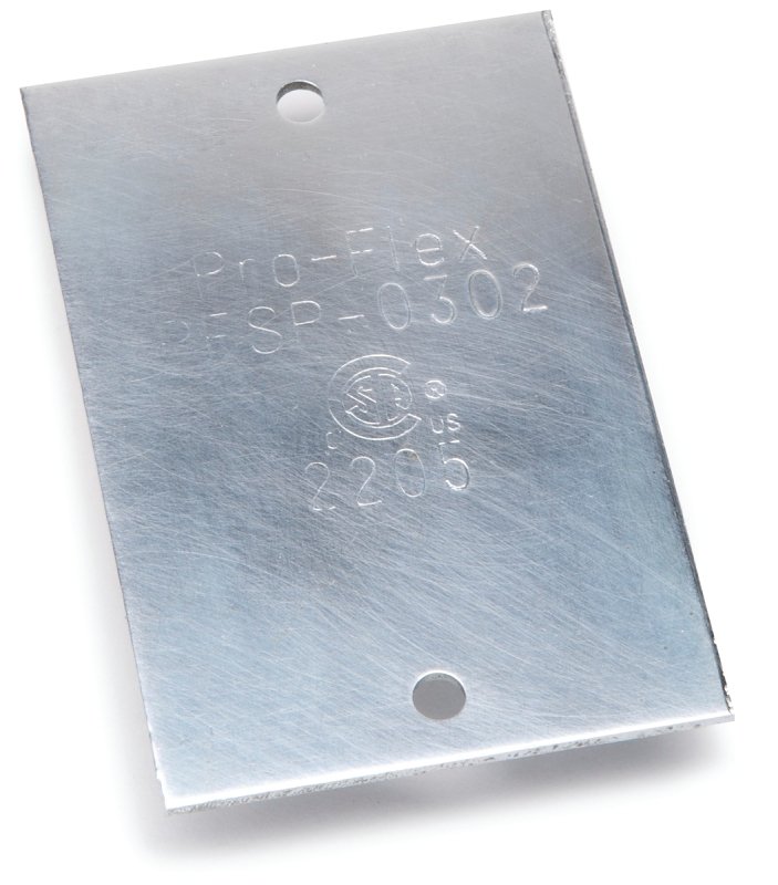 [3388394] PRO-FLEX STRIKER PLATE 3X7IN  