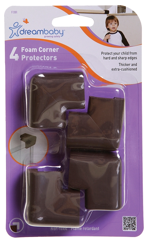 PROTECTOR CORNER FOAM BRN 4 CT