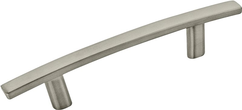 PULL CABINETARCH SATIN NICKEL 
